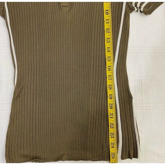 Rag & Bone Peyton Polo, Deep Olive size medium new with tag - Picture 7 of 9